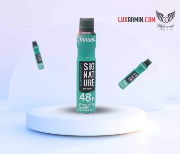 اسپری خوشبو کننده بدن پاور (BVL AQUA) مردانه 200 میلی لیتری